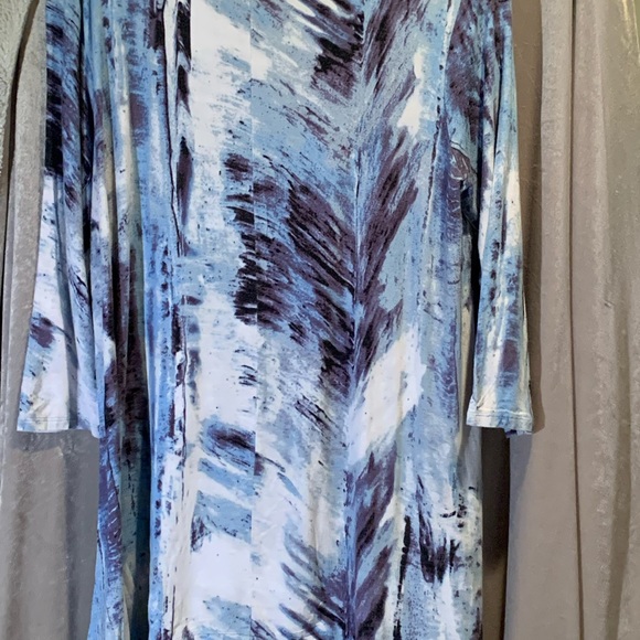 Philosophy tunic top Size 1X rayon - Picture 3 of 4